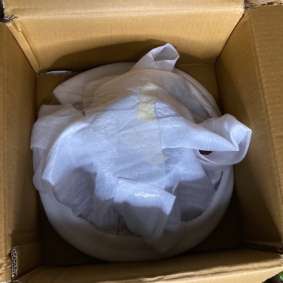 Pottery Barn Handcrafted Brown Mango Wood Chateau Wooden Decorative Cake Stand - Picture 15 of 16